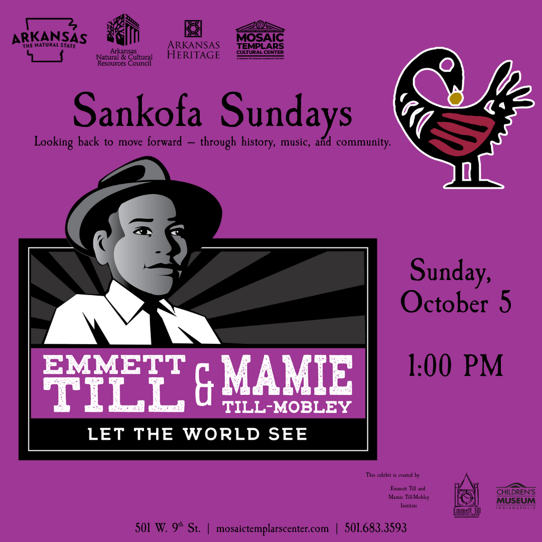Sankofa Sunday, October 5th, 1:00 PM to 4:00 PM