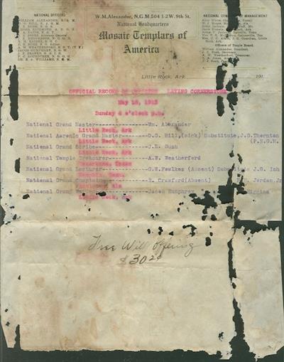 Research at Mosaic Templars Cultural Center