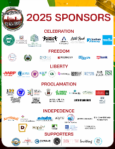 SponsorLogosofthe2025JunteenthSponsors